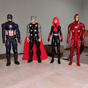 12 Inch Marvel Avengers Superhero Bundle